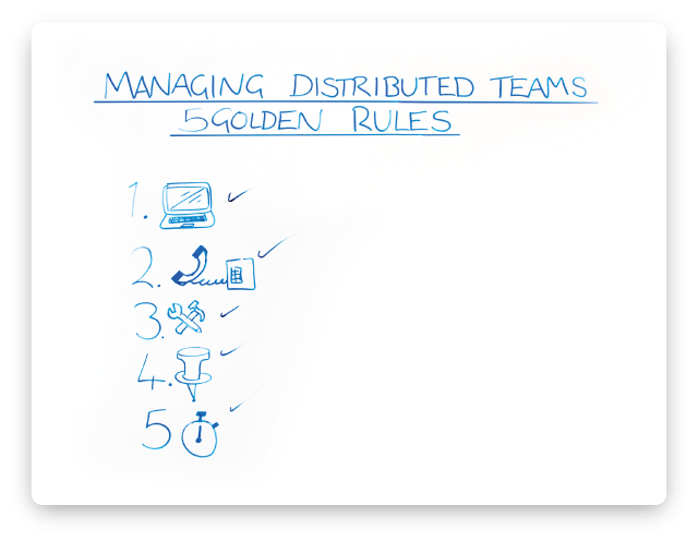 Managing-disributed-teams-5-golden-rules