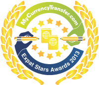 Finalist - MyCurrencyTransfer.com's Expat Stars Awards 2013
